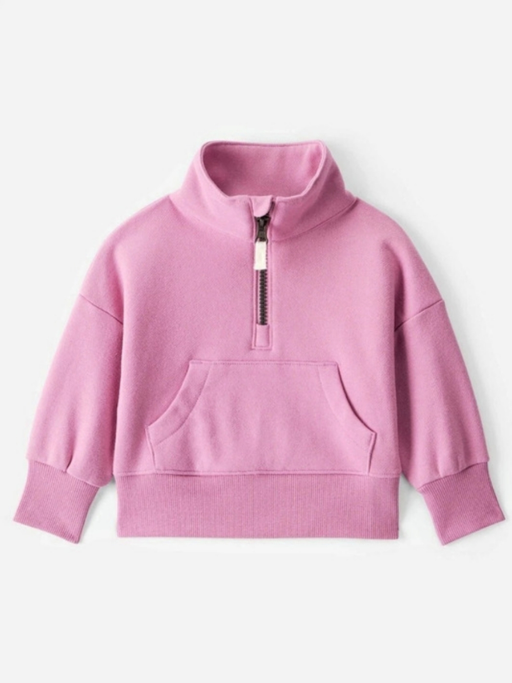 carter's Baby 18M Pink Quarter-Zip Sweatshirt